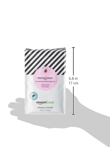 Amazon Fresh, Colombia Ground Coffee, Medium Roast, 32 Oz