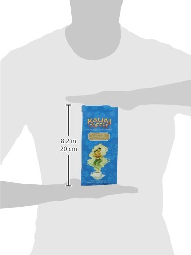 Kauai Coffee Ground Coffee – Smooth, Rich, Medium Roast – Nutty Caramel and Tropical Coconut – Arabica Coffee, 10% Hawaiian with No Bitterness – Coconut Caramel Crunch, 1 Pack of 10oz