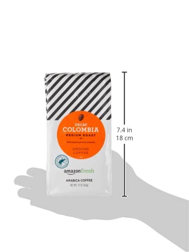 Amazon Fresh, Colombia Ground Coffee, Medium Roast, 32 Oz