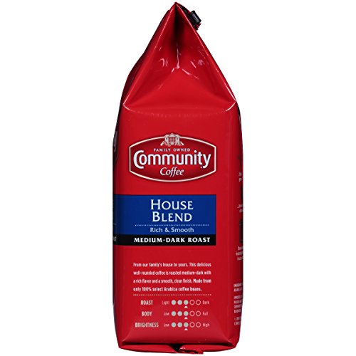 Community Coffee Signature Blend 32 Ounce, Dark Roast Ground Coffee, 32 Ounce Bag (Pack of 1)