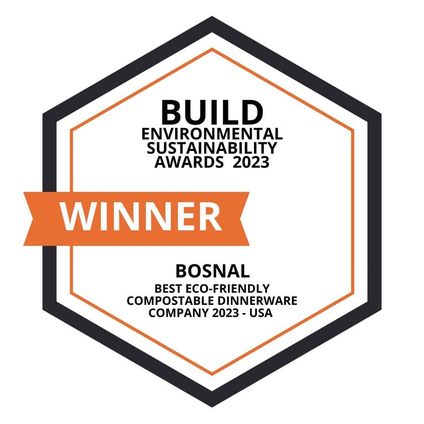 BOSNAL Palm Leaf Plates