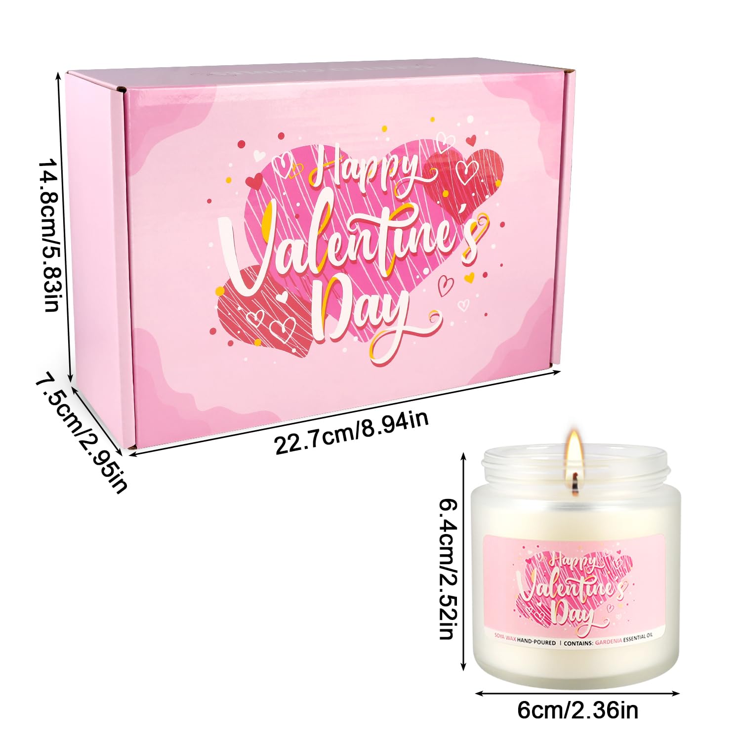 12Pack Scented Candle Set - Aromatherapy Candle Gift Set – Long Lasting Jar Candles for Men| Women, Ideal for Birthdays, Mother's Day Thanksgiving Gifts