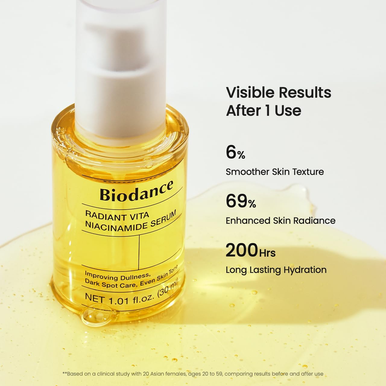 BIODANCE Pore Perfecting Collagen Peptide Serum, Skin Firming & Radiance, Plumping, Pore Care, Makeup Prep Serum for All Skin Types, Korean Skin Care, Valentines Day Gifts for Her | 1.01 fl.oz x 1 ea