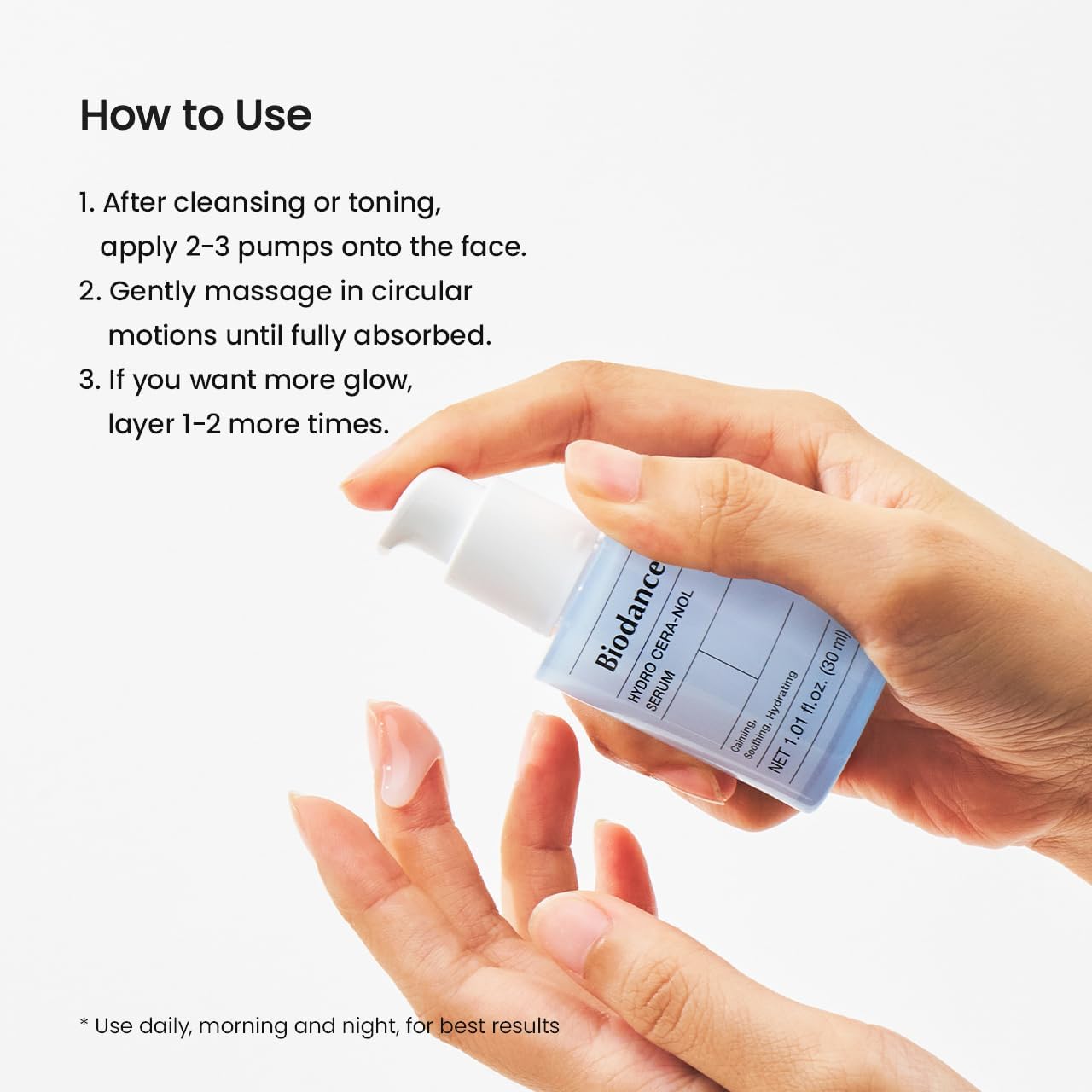 BIODANCE Pore Perfecting Collagen Peptide Serum, Skin Firming & Radiance, Plumping, Pore Care, Makeup Prep Serum for All Skin Types, Korean Skin Care, Valentines Day Gifts for Her | 1.01 fl.oz x 1 ea