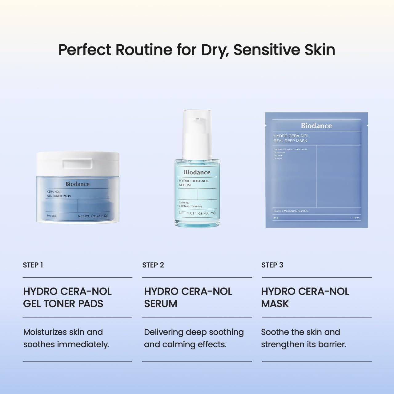 BIODANCE Pore Perfecting Collagen Peptide Serum, Skin Firming & Radiance, Plumping, Pore Care, Makeup Prep Serum for All Skin Types, Korean Skin Care, Valentines Day Gifts for Her | 1.01 fl.oz x 1 ea