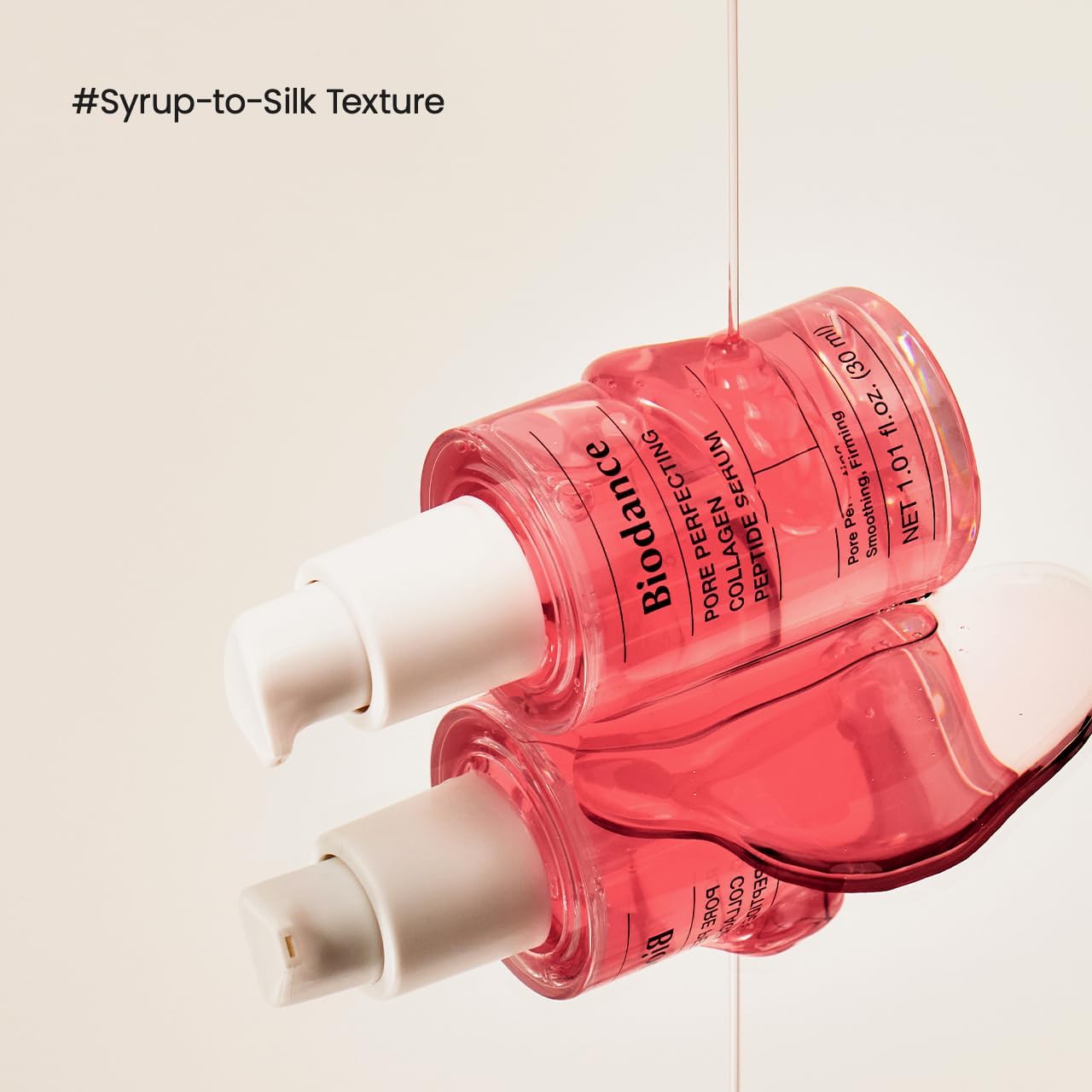 BIODANCE Pore Perfecting Collagen Peptide Serum, Skin Firming & Radiance, Plumping, Pore Care, Makeup Prep Serum for All Skin Types, Korean Skin Care, Valentines Day Gifts for Her | 1.01 fl.oz x 1 ea