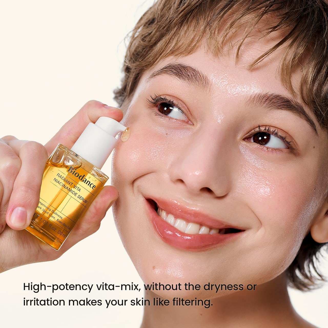 BIODANCE Pore Perfecting Collagen Peptide Serum, Skin Firming & Radiance, Plumping, Pore Care, Makeup Prep Serum for All Skin Types, Korean Skin Care, Valentines Day Gifts for Her | 1.01 fl.oz x 1 ea