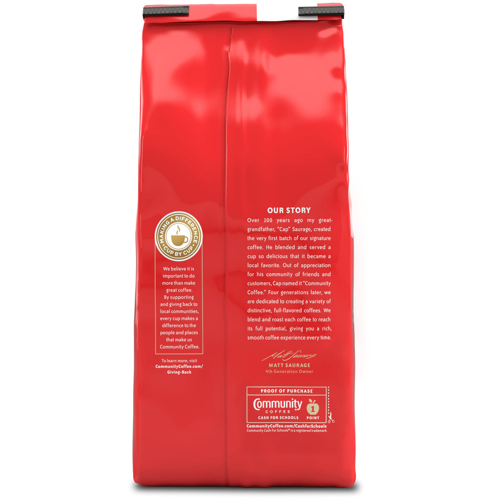 Community Coffee Signature Blend 32 Ounce, Dark Roast Ground Coffee, 32 Ounce Bag (Pack of 1)