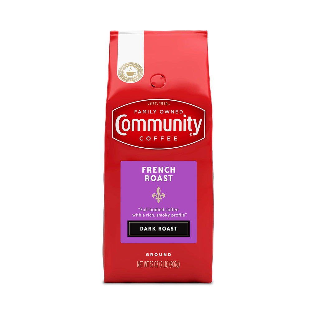 Community Coffee Signature Blend 32 Ounce, Dark Roast Ground Coffee, 32 Ounce Bag (Pack of 1)