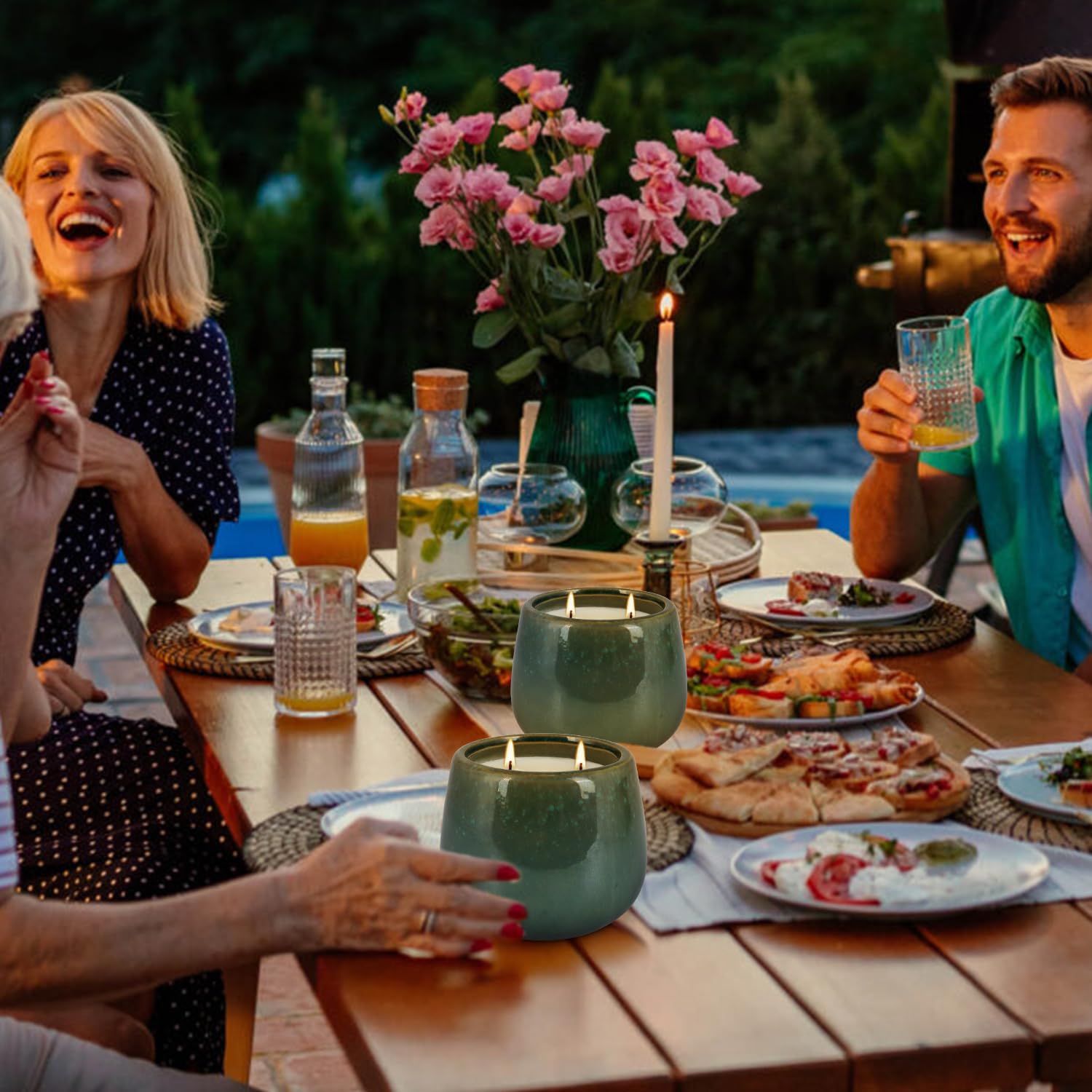 12Pack Scented Candle Set - Aromatherapy Candle Gift Set – Long Lasting Jar Candles for Men| Women, Ideal for Birthdays, Mother's Day Thanksgiving Gifts