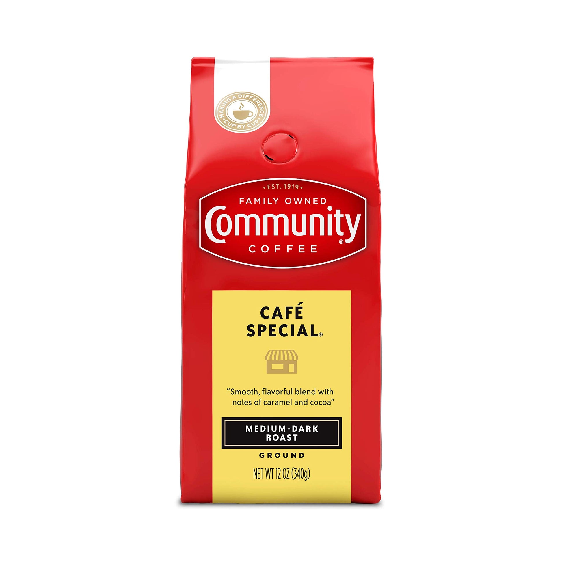 Community Coffee Signature Blend 32 Ounce, Dark Roast Ground Coffee, 32 Ounce Bag (Pack of 1)