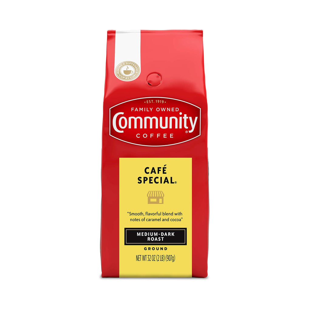 Community Coffee Signature Blend 32 Ounce, Dark Roast Ground Coffee, 32 Ounce Bag (Pack of 1)