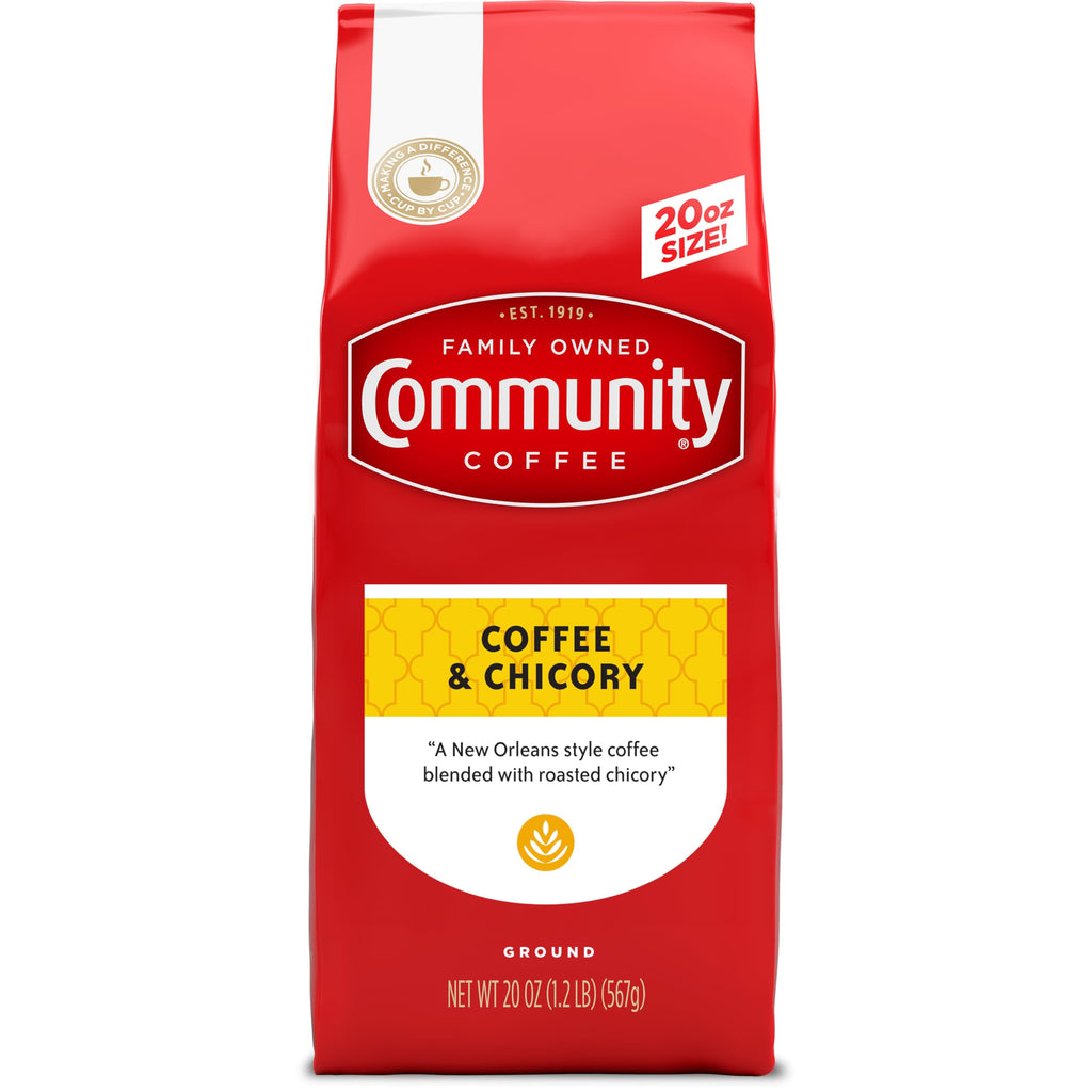 Community Coffee Signature Blend 32 Ounce, Dark Roast Ground Coffee, 32 Ounce Bag (Pack of 1)