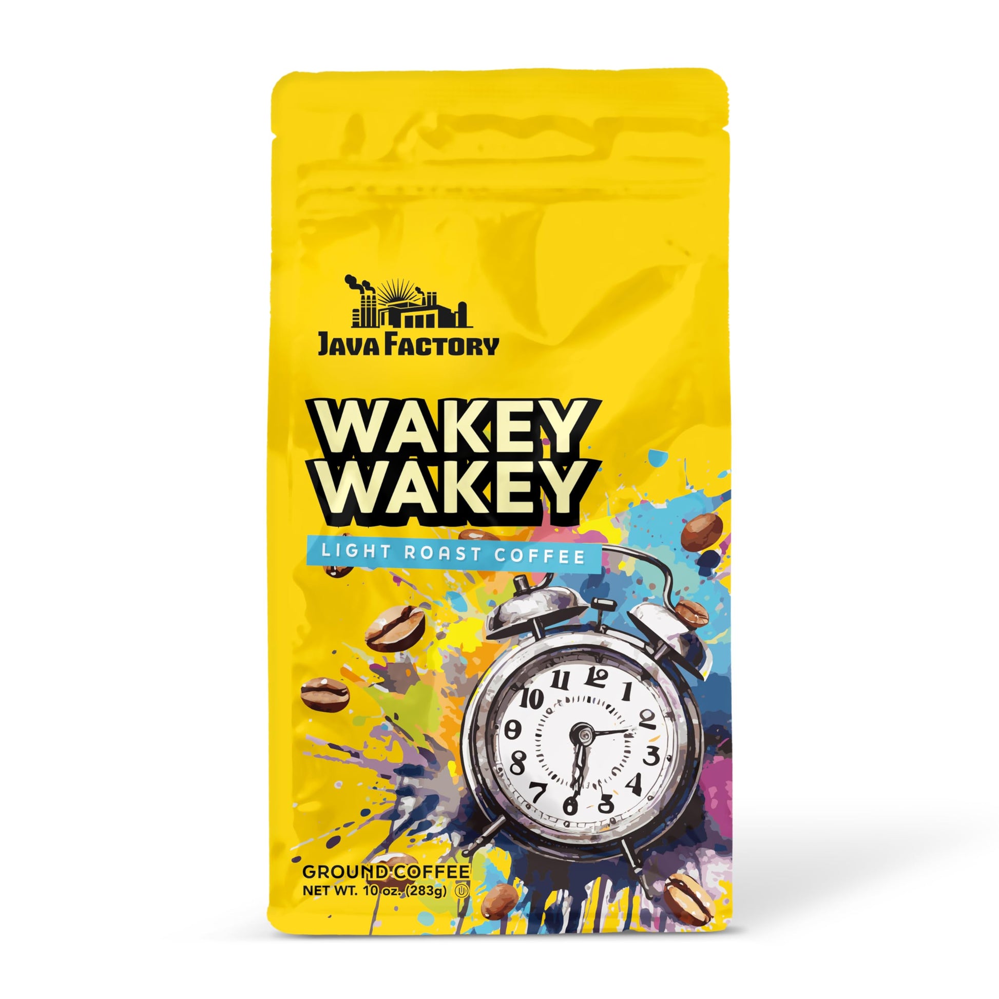 Java Factory Choconut Flavored Ground Coffee Bag – Chocolate and Coconut Brew, Made with 100% Arabica Beans - Flavor Enhanced, 10 Oz