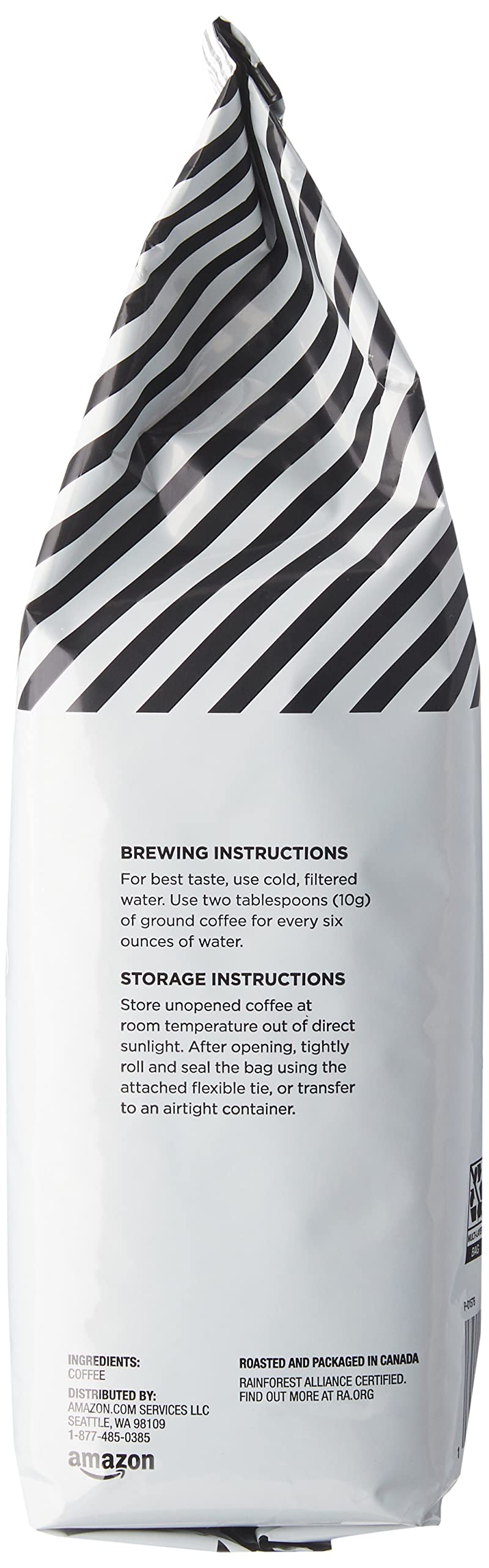 Amazon Fresh, Colombia Ground Coffee, Medium Roast, 32 Oz