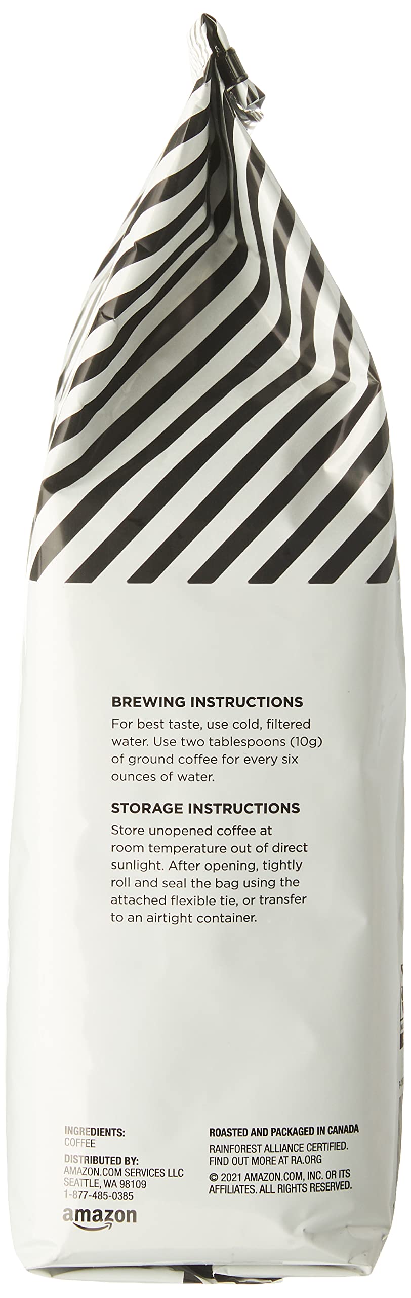 Amazon Fresh, Colombia Ground Coffee, Medium Roast, 32 Oz