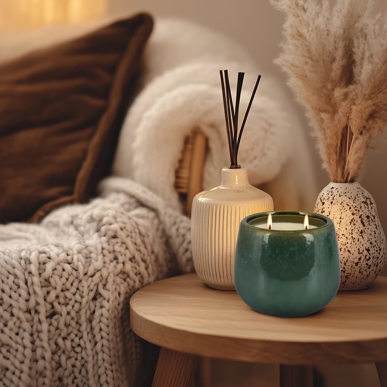 12Pack Scented Candle Set - Aromatherapy Candle Gift Set – Long Lasting Jar Candles for Men| Women, Ideal for Birthdays, Mother's Day Thanksgiving Gifts