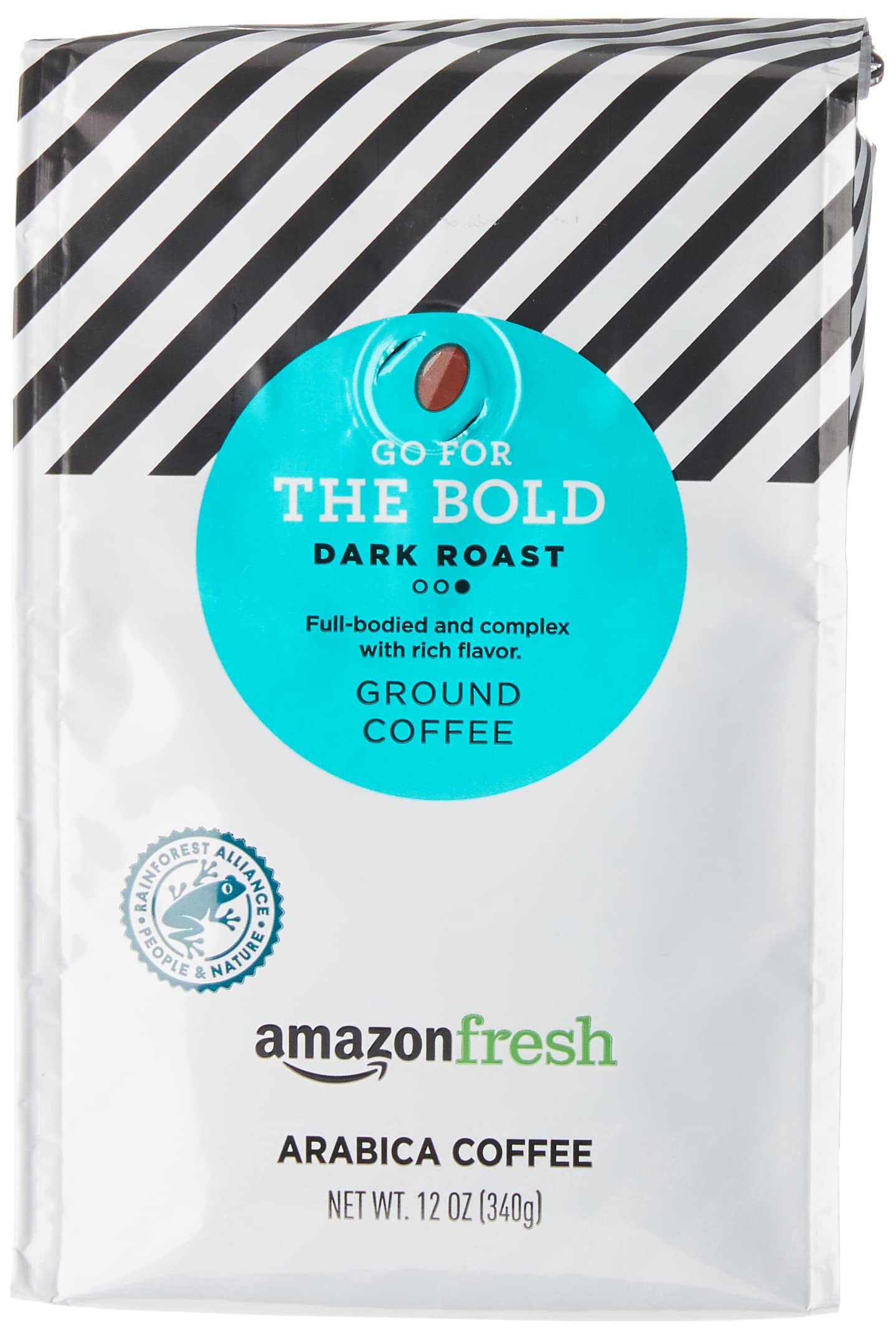 Amazon Fresh, Colombia Ground Coffee, Medium Roast, 32 Oz