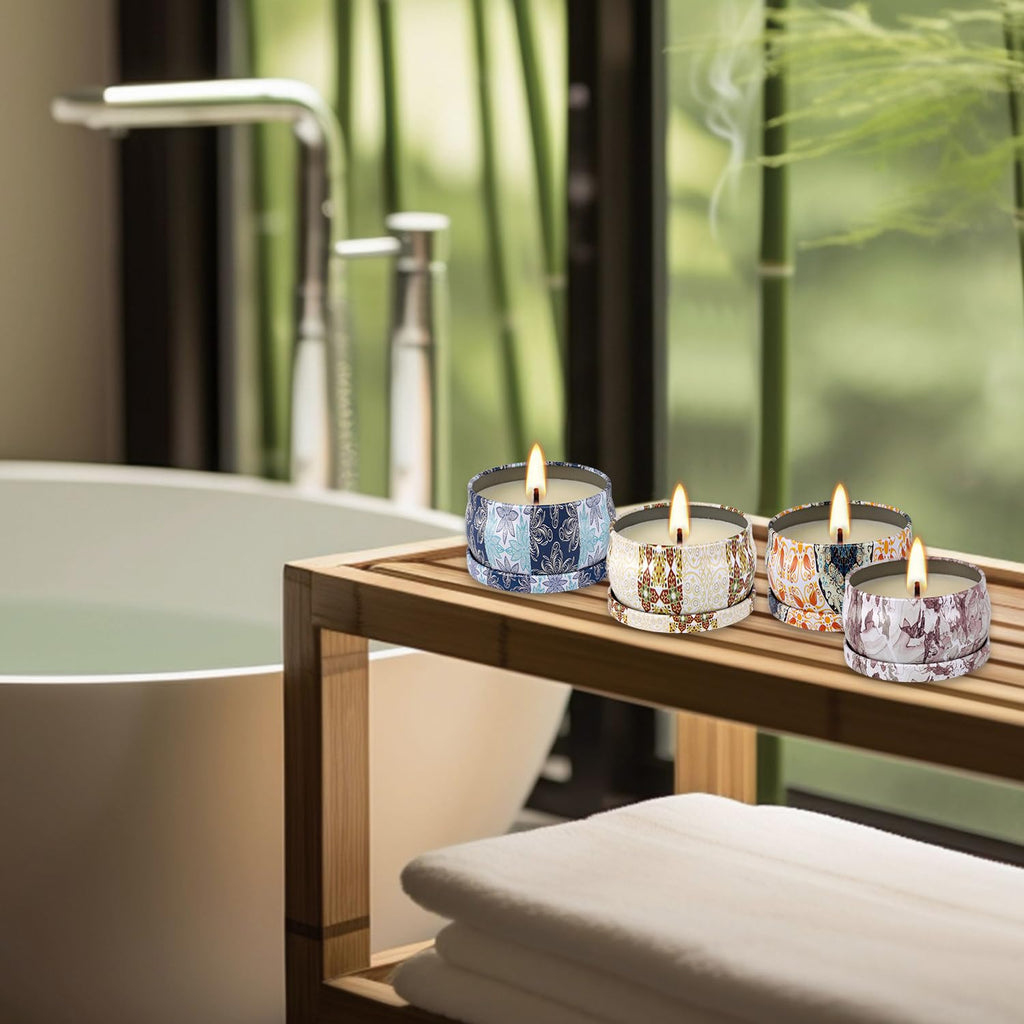 12Pack Scented Candle Set - Aromatherapy Candle Gift Set – Long Lasting Jar Candles for Men| Women, Ideal for Birthdays, Mother's Day Thanksgiving Gifts