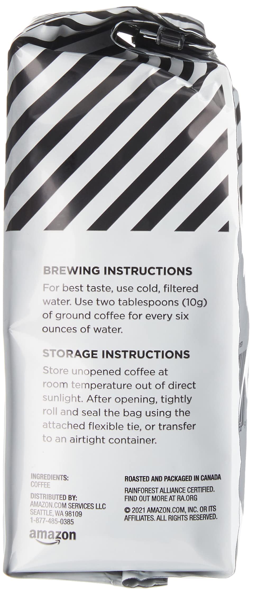 Amazon Fresh, Colombia Ground Coffee, Medium Roast, 32 Oz