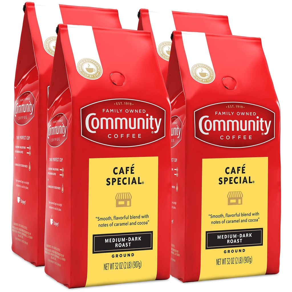 Community Coffee Signature Blend 32 Ounce, Dark Roast Ground Coffee, 32 Ounce Bag (Pack of 1)