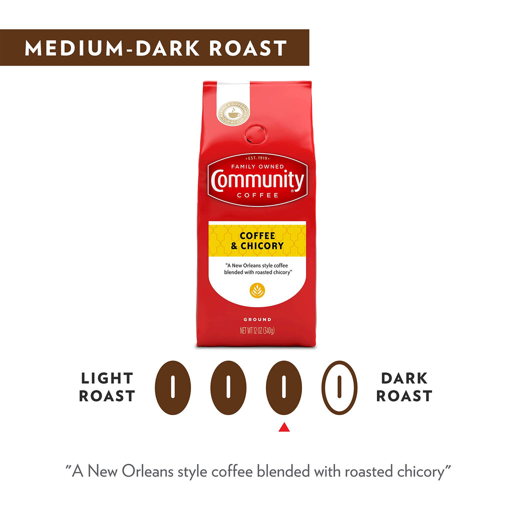 Community Coffee Signature Blend 32 Ounce, Dark Roast Ground Coffee, 32 Ounce Bag (Pack of 1)