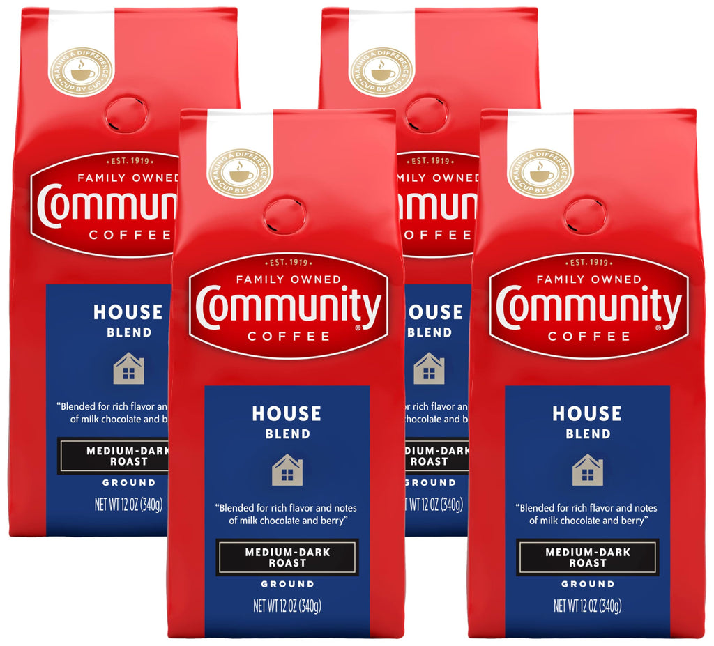 Community Coffee Signature Blend 32 Ounce, Dark Roast Ground Coffee, 32 Ounce Bag (Pack of 1)