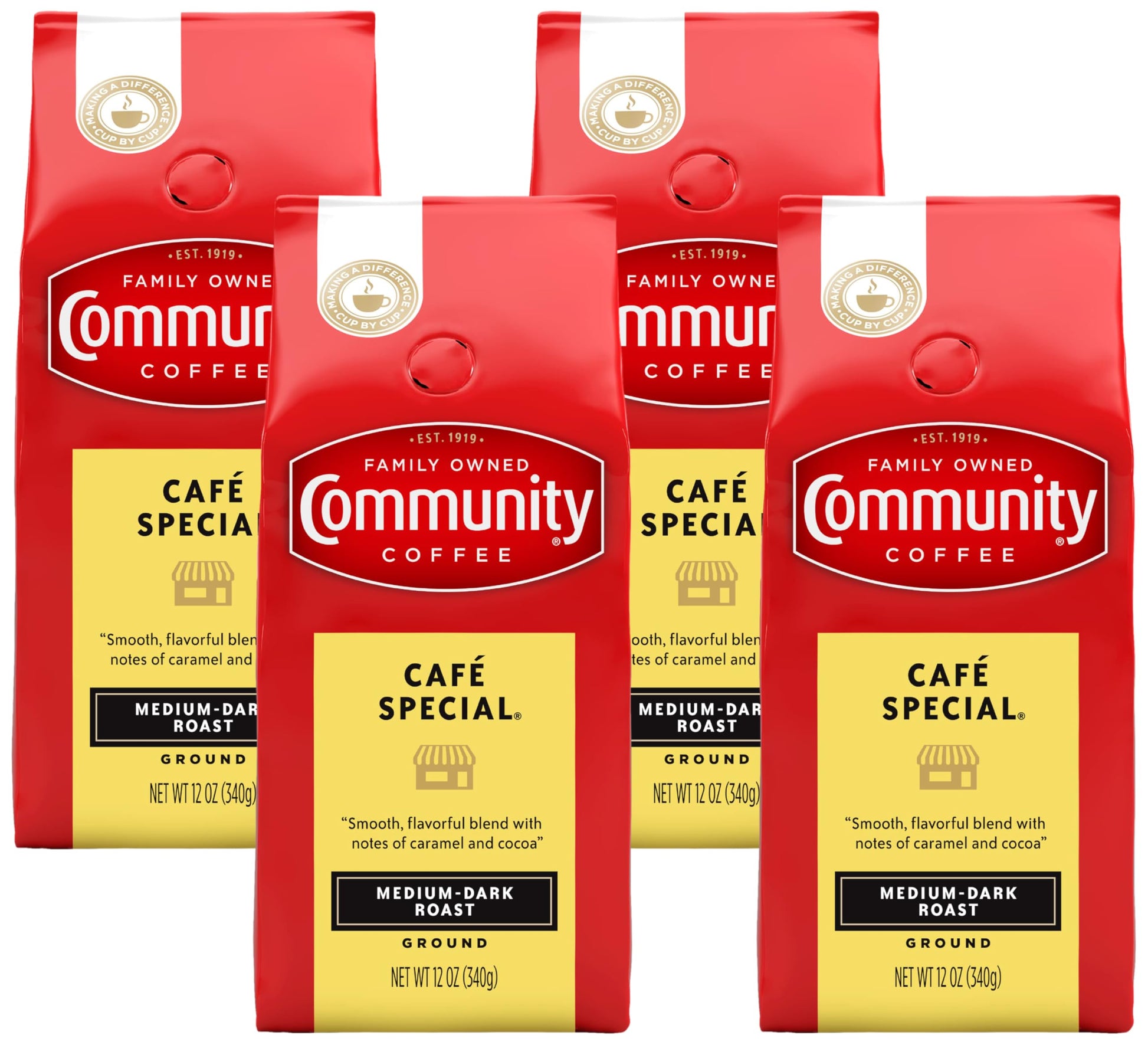 Community Coffee Signature Blend 32 Ounce, Dark Roast Ground Coffee, 32 Ounce Bag (Pack of 1)