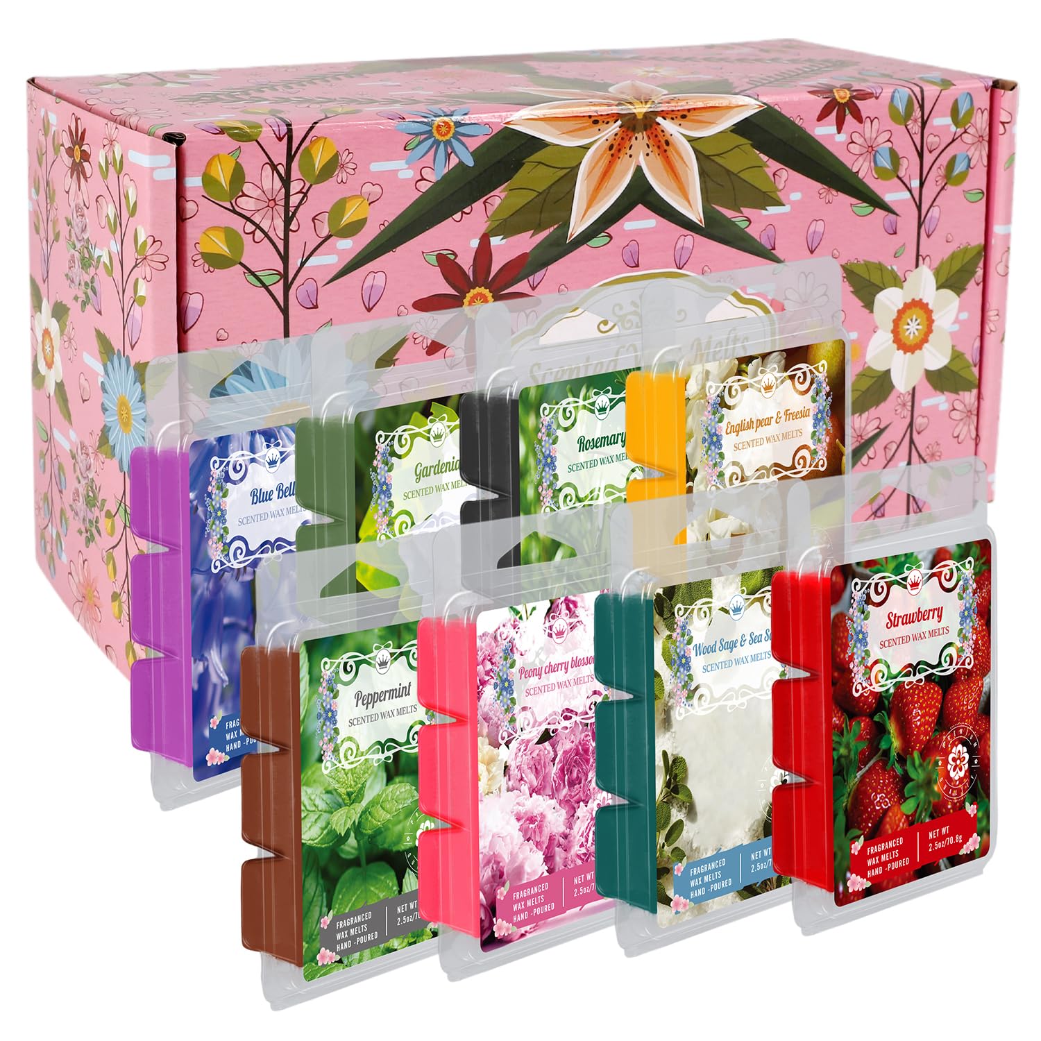 12Pack Scented Candle Set - Aromatherapy Candle Gift Set – Long Lasting Jar Candles for Men| Women, Ideal for Birthdays, Mother's Day Thanksgiving Gifts