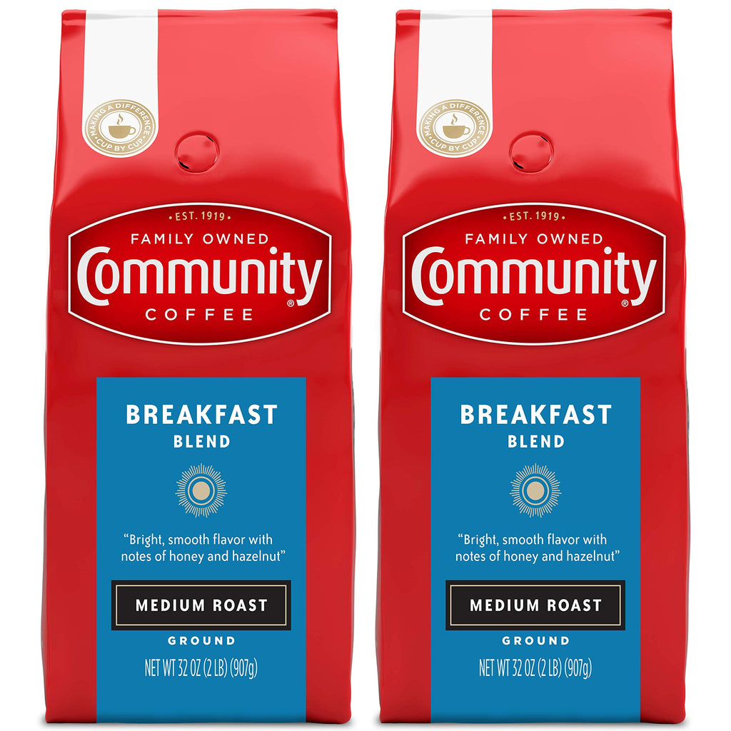 Community Coffee Signature Blend 32 Ounce, Dark Roast Ground Coffee, 32 Ounce Bag (Pack of 1)