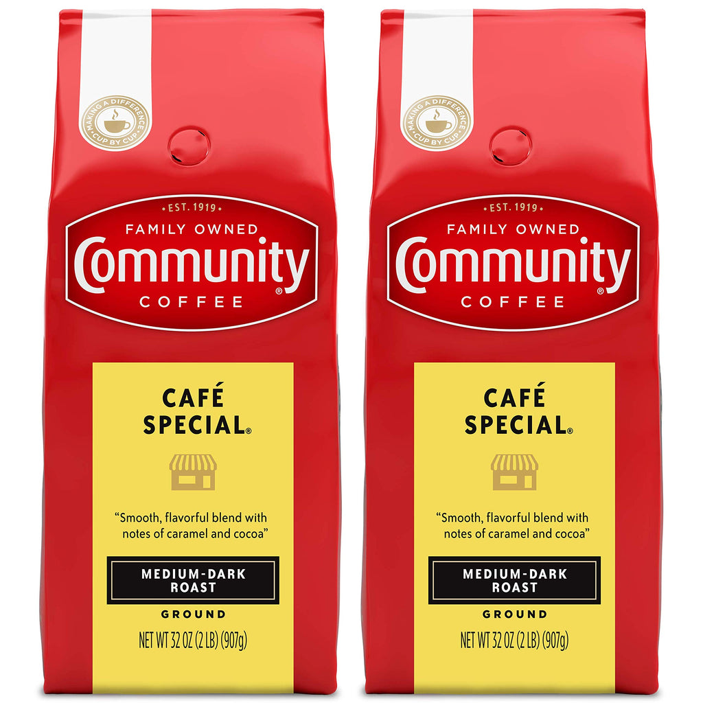 Community Coffee Signature Blend 32 Ounce, Dark Roast Ground Coffee, 32 Ounce Bag (Pack of 1)