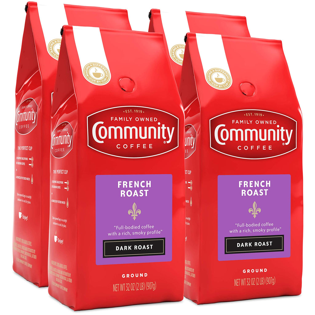 Community Coffee Signature Blend 32 Ounce, Dark Roast Ground Coffee, 32 Ounce Bag (Pack of 1)