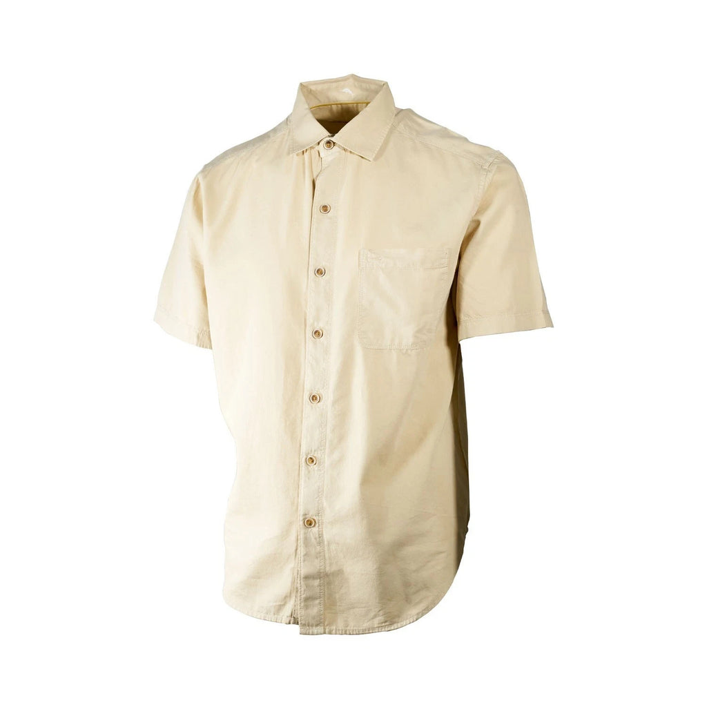 Tommy Bahama Men's Shirt Salty Seas Marlin Logo Specially Treated Pocket S/S
