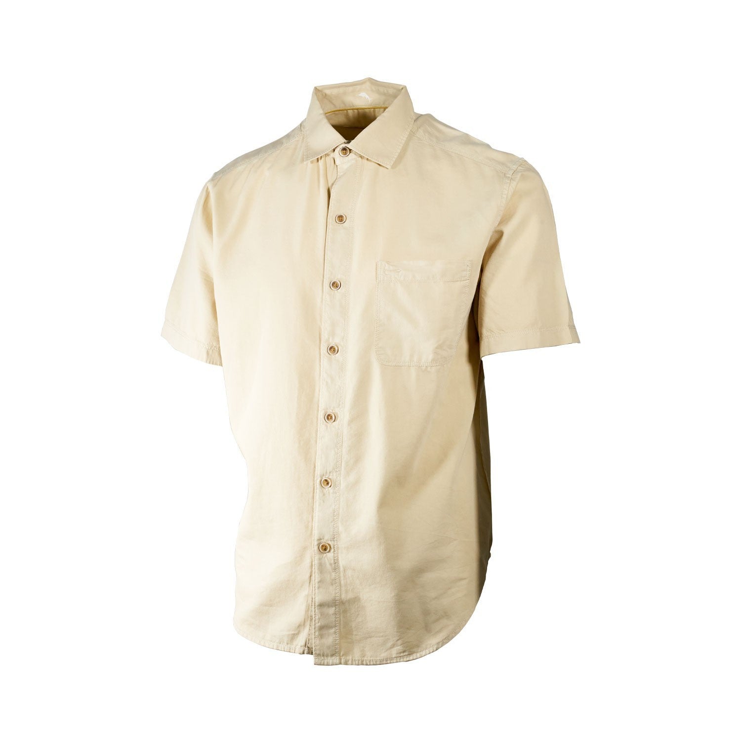 Tommy Bahama Men's Shirt Salty Seas Marlin Logo Specially Treated Pocket S/S
