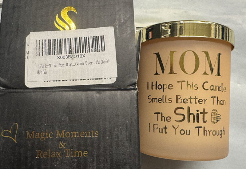 NEW Lavender Magic Moments Relax Time Scented Candle 7oz Hand Poured Soy Wax US