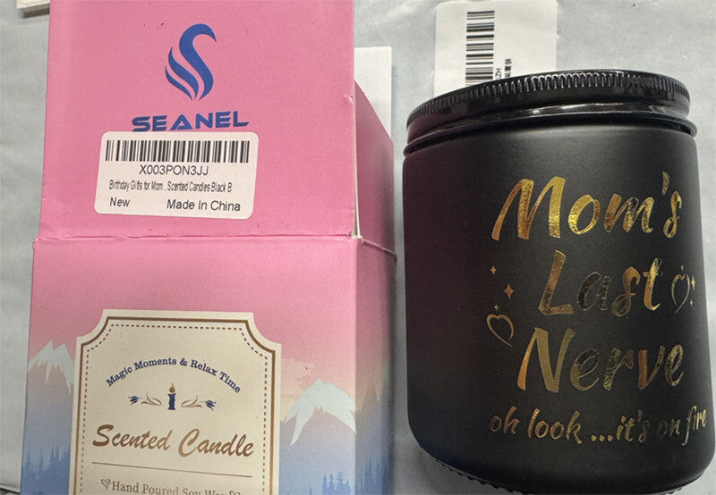 NEW Lavender Magic Moments Relax Time Scented Candle 7oz Hand Poured Soy Wax US