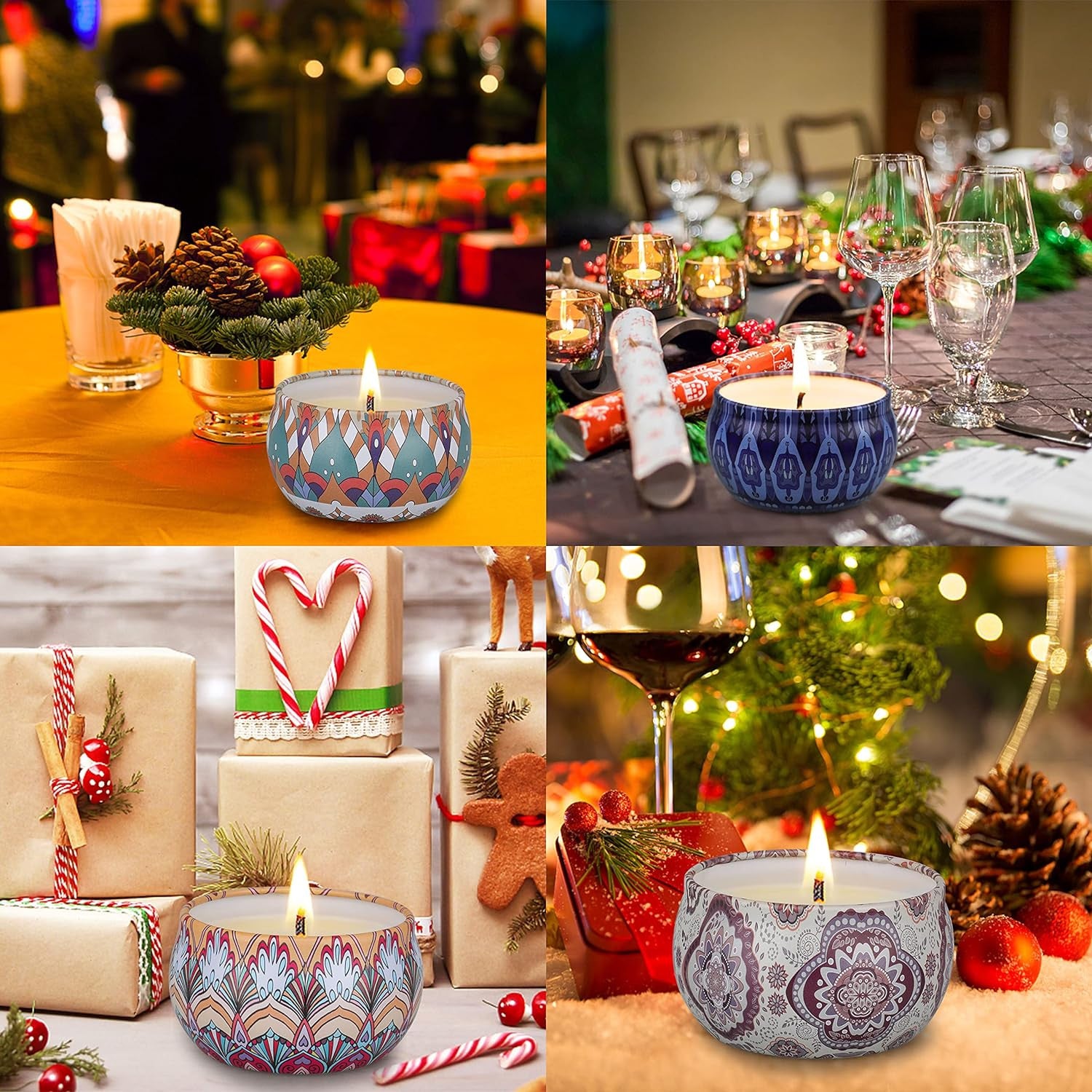 Candles Gifts for Women, 12 Pack Soy Wax Candles for Home Scented, Birthdays Tha