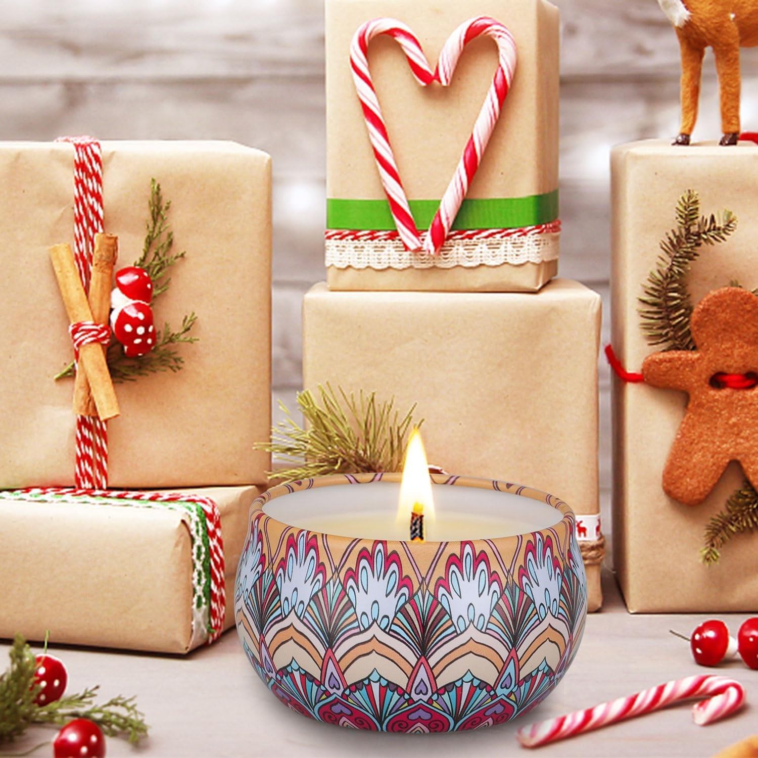 Candles Gifts for Women, 12 Pack Soy Wax Candles for Home Scented, Birthdays Tha