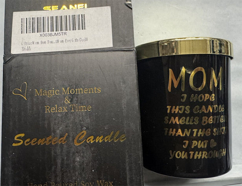 NEW Lavender Magic Moments Relax Time Scented Candle 7oz Hand Poured Soy Wax US