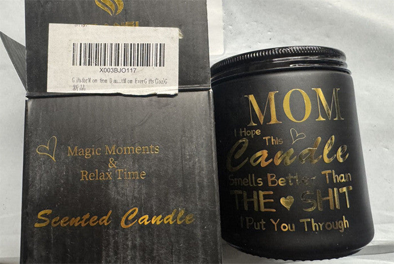 NEW Lavender Magic Moments Relax Time Scented Candle 7oz Hand Poured Soy Wax US